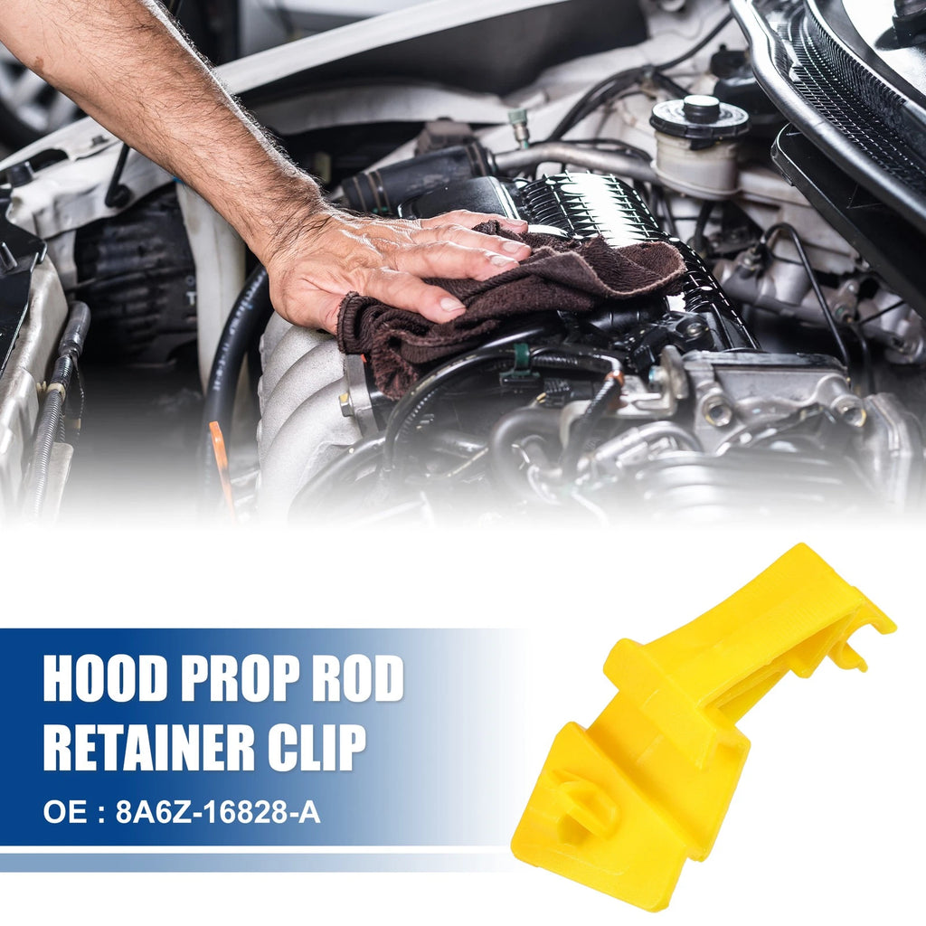 2 Pcs Hood Prop Rod Holder Clips for Ford (No. 8A6Z16828A)