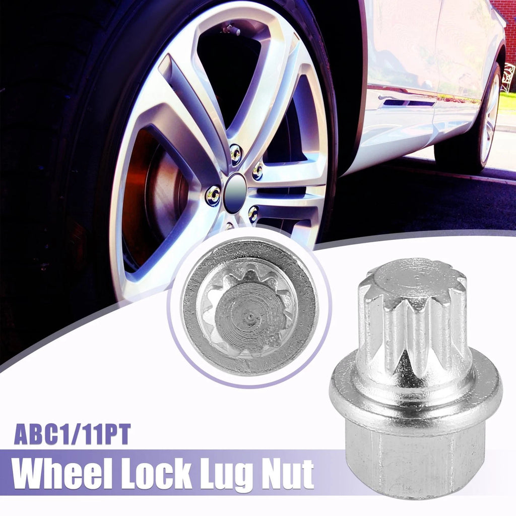 1/11PT Car Anti Theft Wheel Lock Lug Nut Screw Removal Key for VW Audi 