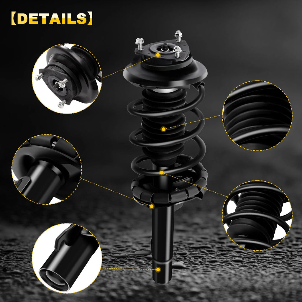 Set of 2 Complete Struts for Ford Focus (2000–2005)