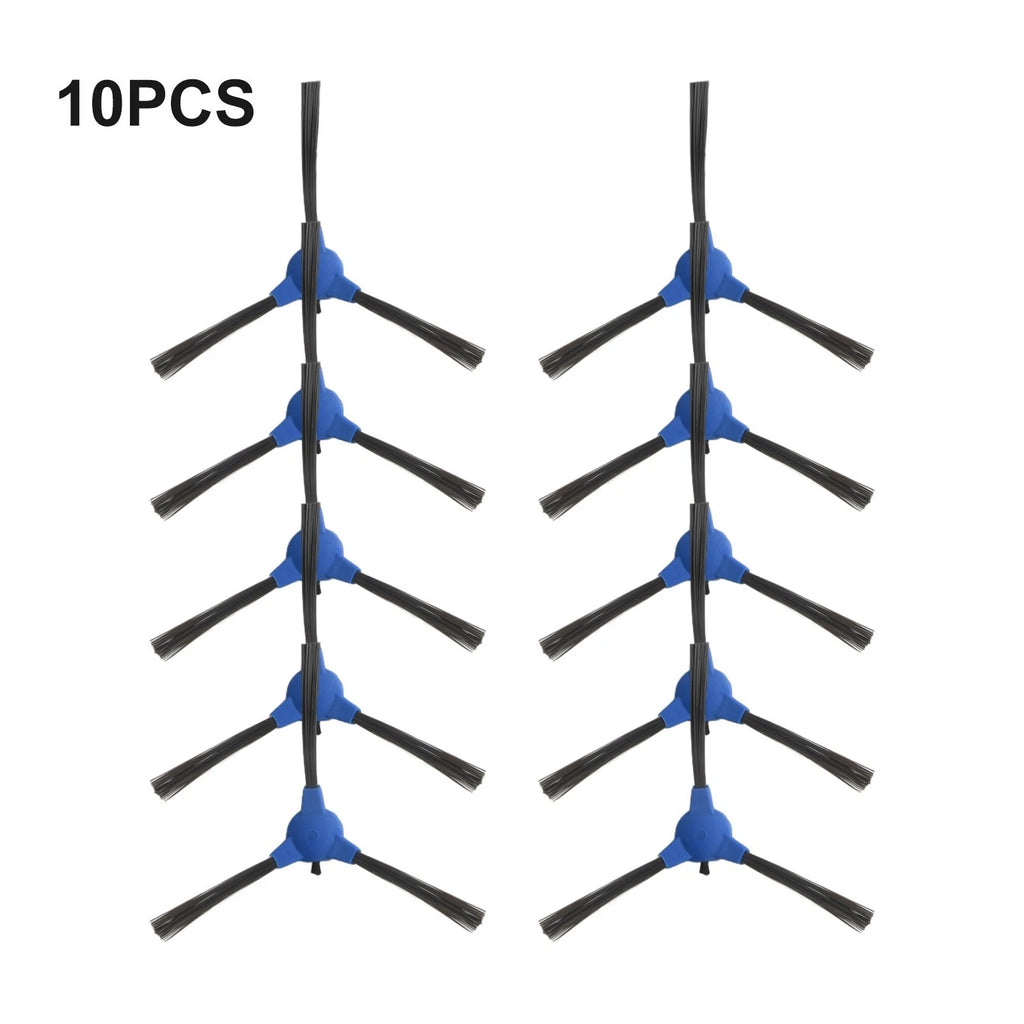 Set of 10 Side Brushes for Coredy Household Cleaning