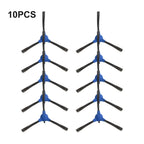 Set of 10 Side Brushes for Coredy Household Cleaning