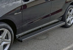 4" Matte Black Running Boards for Mercedes-Benz ML-Class (2012–2014)