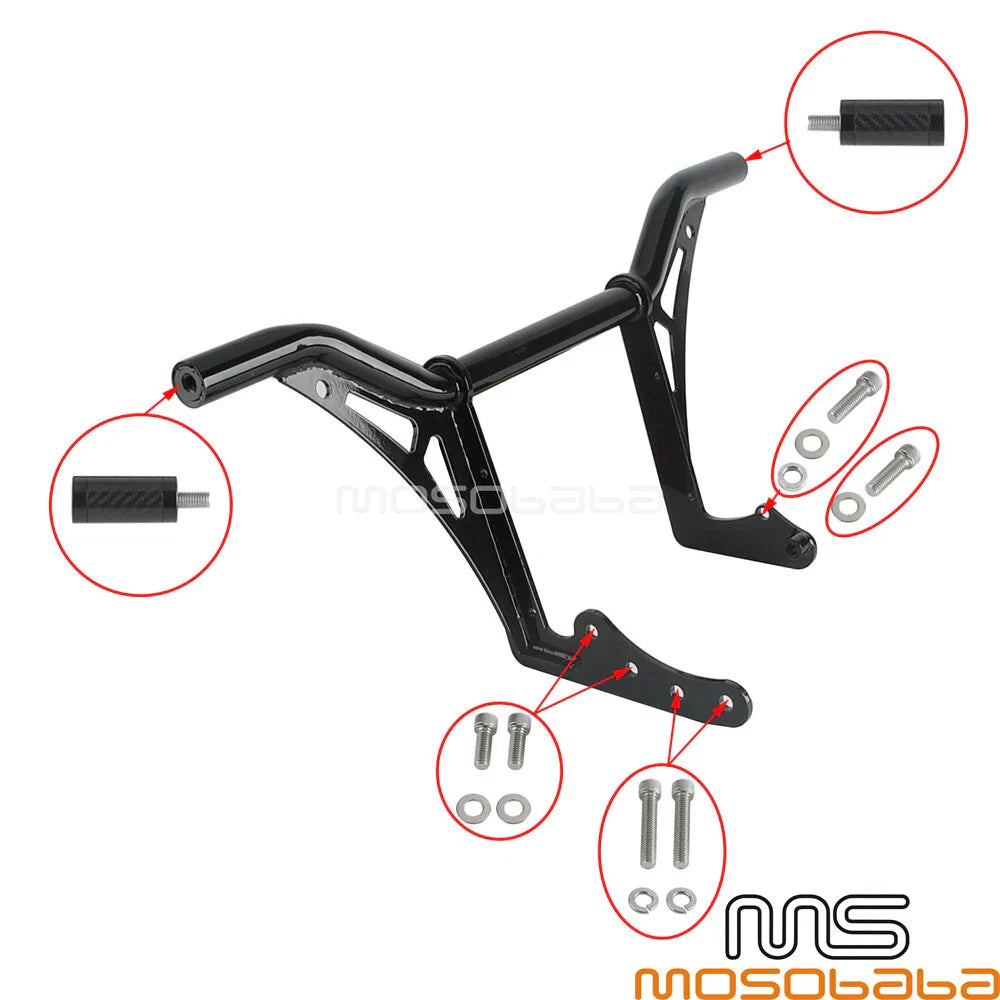 Engine Guard Crash Bar for Harley Softail Fat Bob FXFB FXFBS (2018-2024)