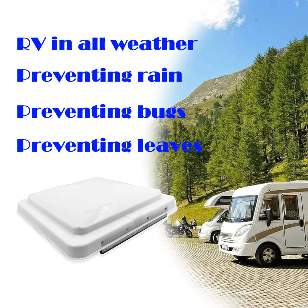 2Pcs Replacement Roof Vent Lid Cover for Ventline Camper RV Trailer (14")