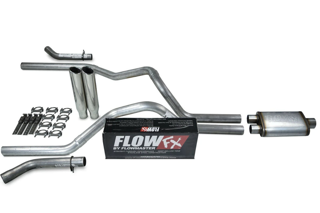 2.5" Dual Exhaust Kit for Chevy GMC 1500 (1999–2006) - Flowmaster Flow FX