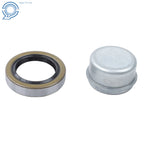 Spindle with Trailer Bearing Kit for 5 on 4.5 Trailer Hub (Round)