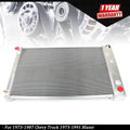 4-Row Aluminum Radiator for Chevy Truck Blazer (1973–1987)