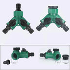 2-Way Hose Pipe Splitter for Efficient Water Distribution