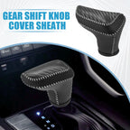 Gear Shift Knob Cover for Hyundai Elantra 2021-2023 Black Gray