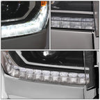 Right Side LED DRL Projector Headlight Lamp for Chevy Silverado GMC Sierra (2016–2019)
