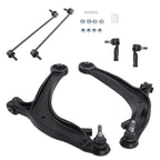 Set of 6 Control Arms and Tie Rods for Honda Odyssey (2011–2017)