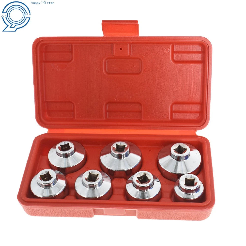 7Pc Socket Set Tool Kit for Automotive Maintenance (Universal)