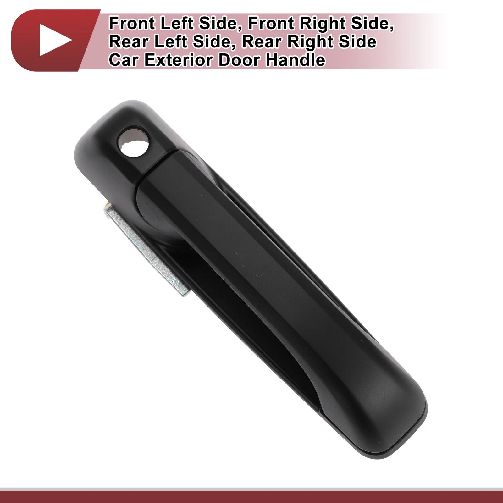 Front Rear Door Handle No. 55112383AE for Dodge Ram 1500 (2019–2023) Black