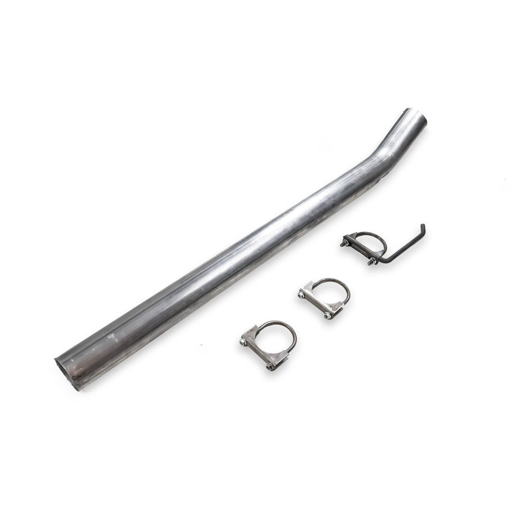 Muffler Delete for Chevy GMC Silverado Sierra 1500 (2013–2018) Aluminized Steel