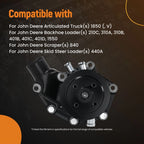 Engine Water Pump for John Deere 350C 450C 480C 482C 840 (R29521 R55164 R54805)