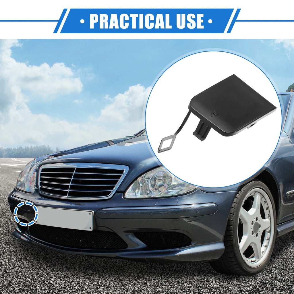 Tow Hook Eye Hole Cover Cap for Mercedes-Benz S 430 (2003–2006)