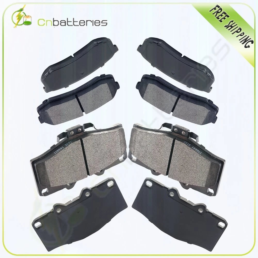 F + R Brake Pads for Toyota Land Cruiser (1993–1997)