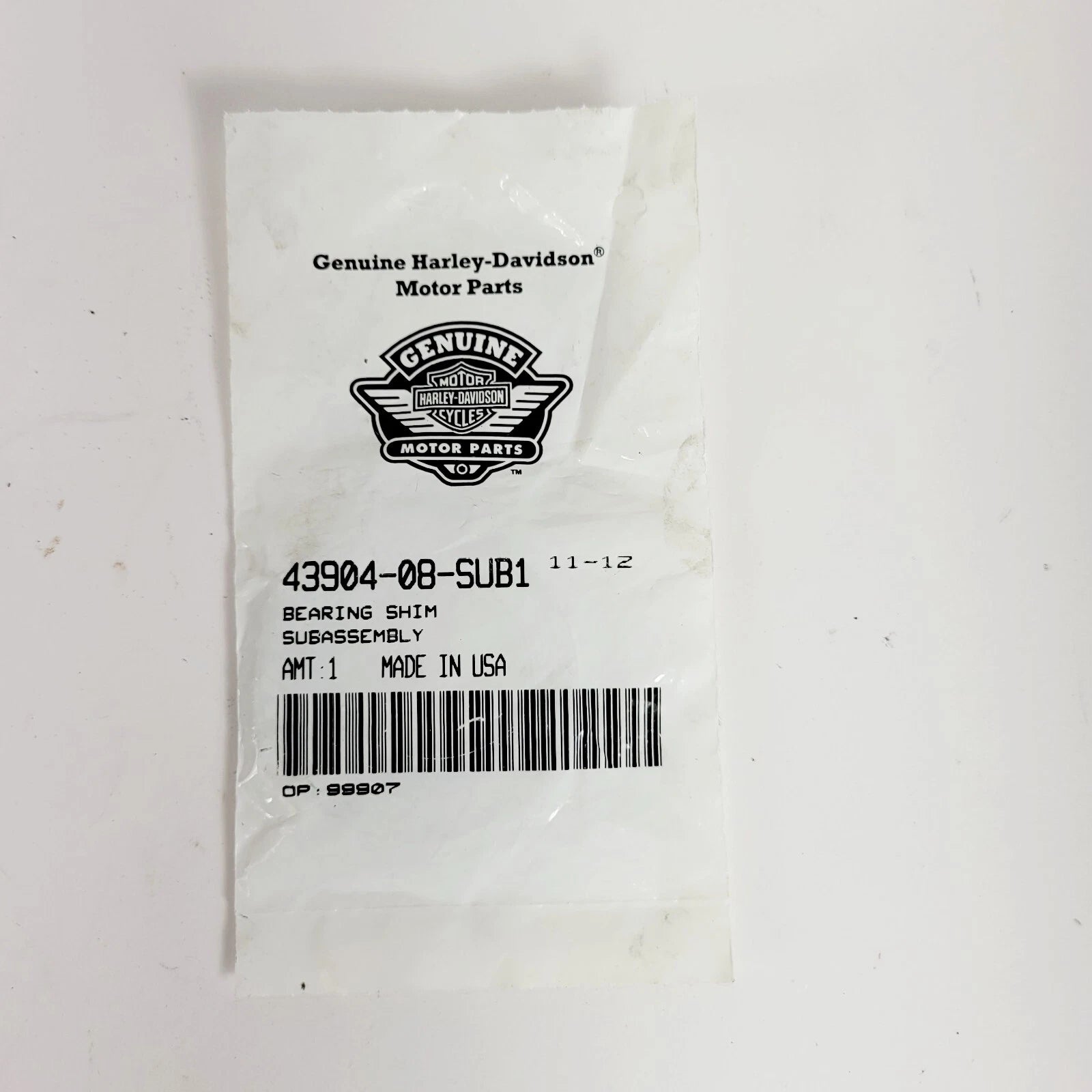 Bearing Shim SubAssembly for Harley Davidson (2008) 43904-08