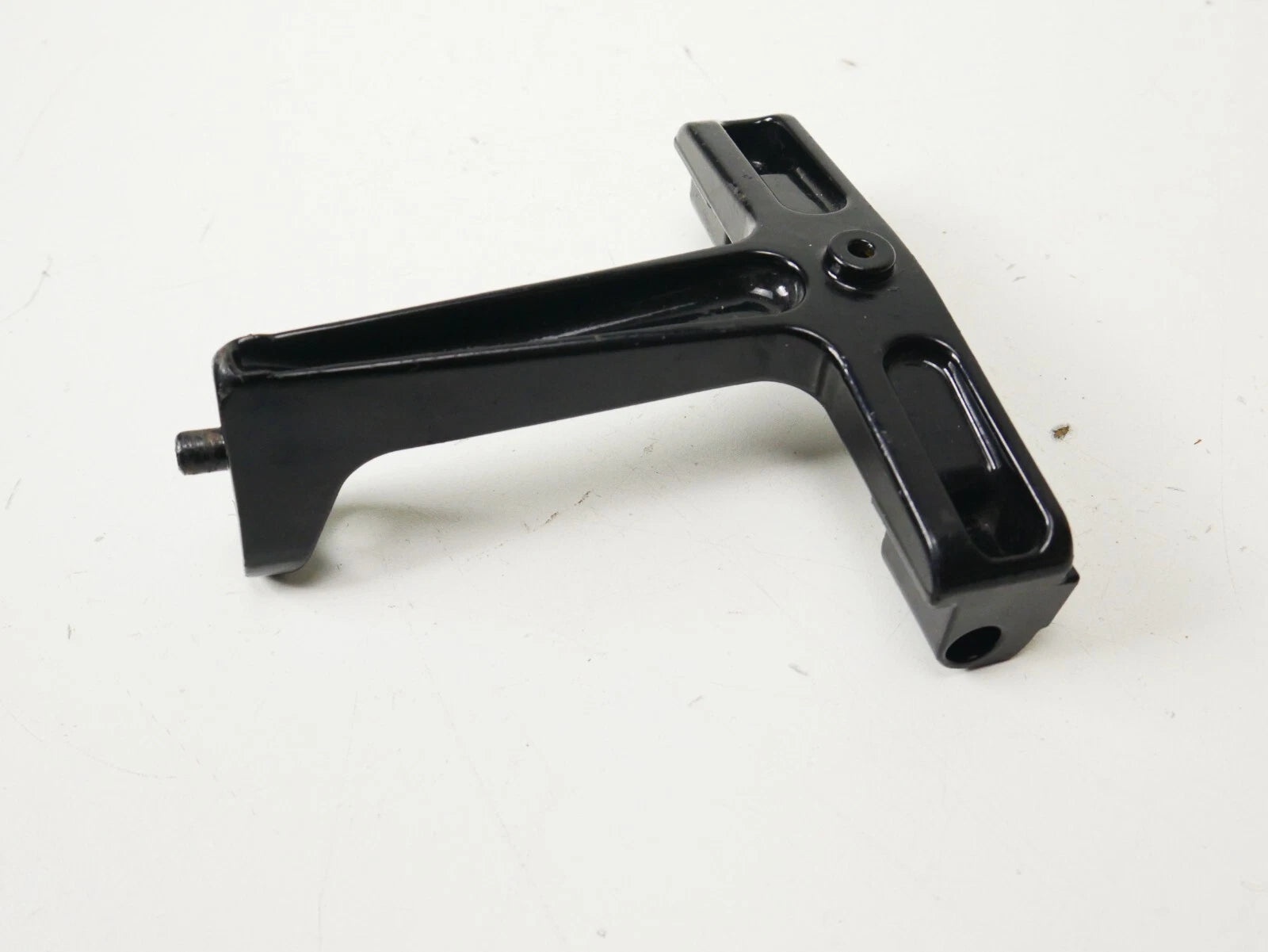 Rear Black Passenger Floorboard Bracket for Harley Touring (1993–2017)