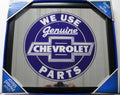 Genuine Chevrolet Mirror Sign Plate Logo Tag for Chevy