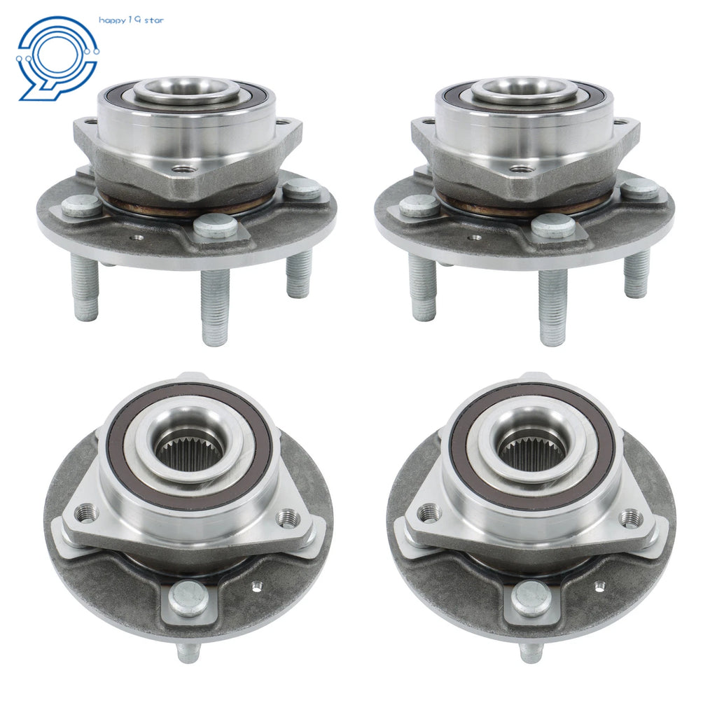 Set of 4 Wheel Hub Bearings for Cadillac CTS (2008–2013) 513282
