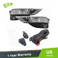 Bumper Fog Light Set for Honda CR-V (2015–2016) with Wiring and Halogen Bulbs