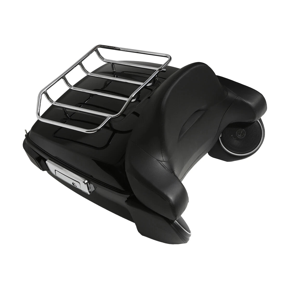 LED Trunk Pad Rack Speakers Mount for Harley Street Glide (2014–2026)