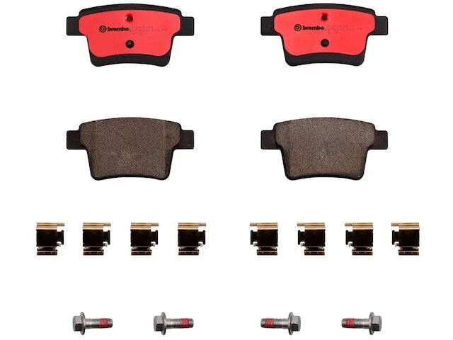 Set of 4 Rear Brake Pads for Jaguar X Type (2005–2008) GF696BJ PRIME Ceramic