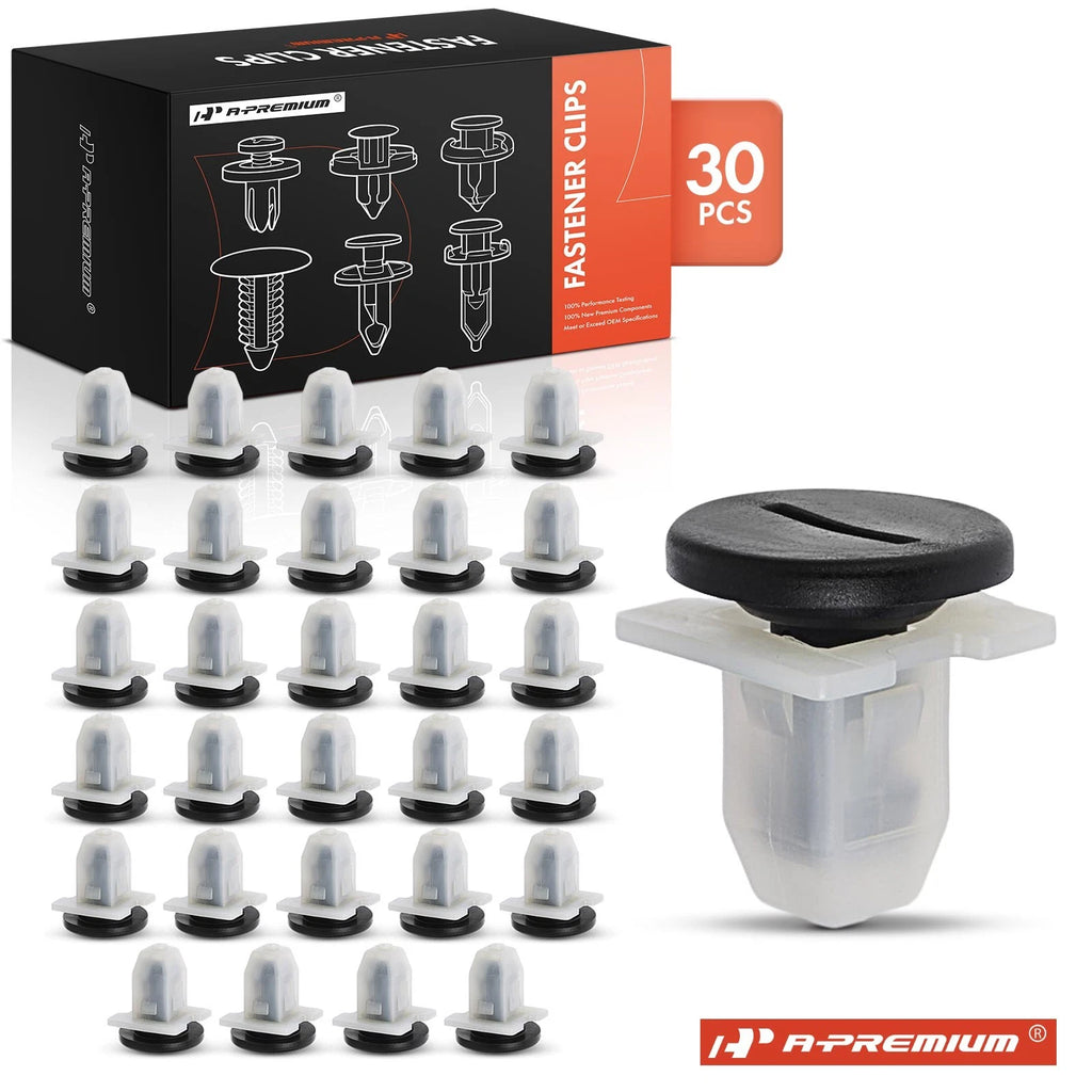 Set of 30 Nylon Rear Bumper Moulding Grommet Clips for Nissan