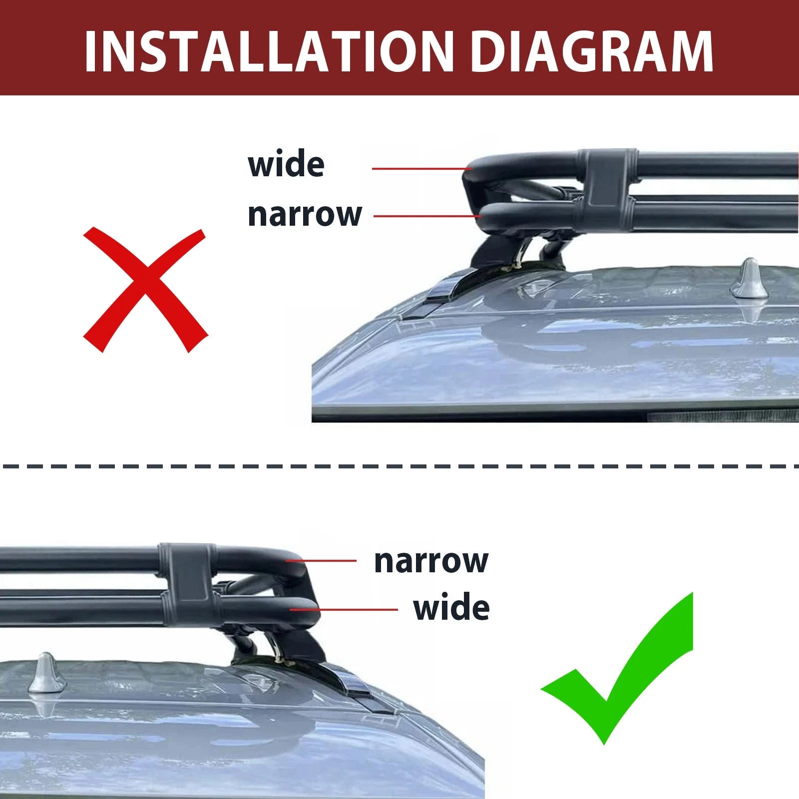 Roof Rack Basket for Toyota RAV4 (2019–2025)