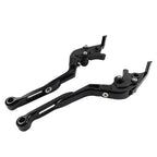 Black Extendable Brake Clutch Levers for Honda Forza 125 250 300 (2010-2020)