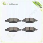 Set of 4 Metallic Brake Pads Rear for Chevy Cobalt (2005–2008) & Saturn Aura (2007–2009)