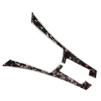 Forged Red Console Panel Trim for Infiniti Q50 Q60 (2014-2019)