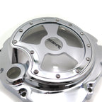 Clutch Cover for Kawasaki ZX14R ZZR1400 (2006–2014) Chrome See-Through