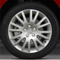 17x7.5 Factory Wheel (Bright Fine Metallic Silver) For 2005-2010 Audi A6