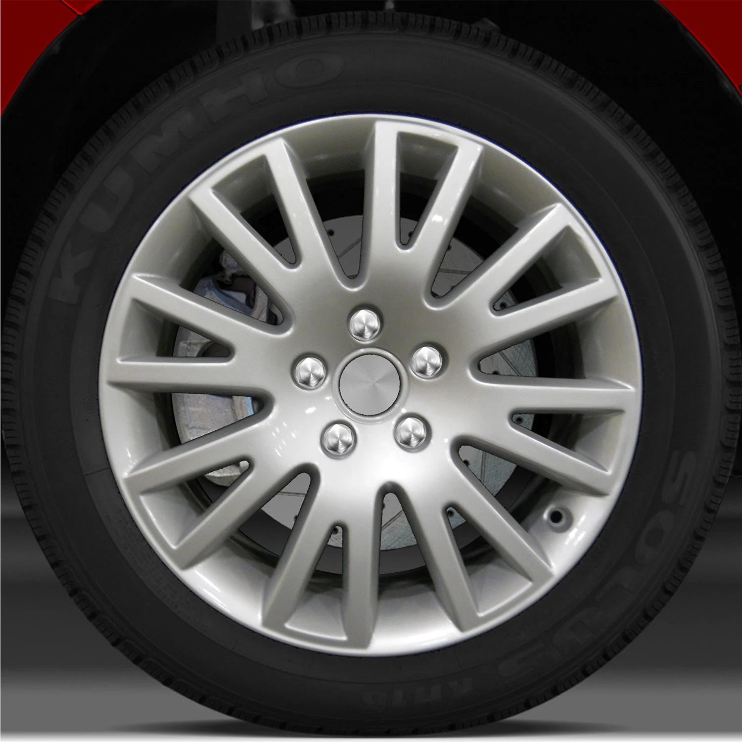 17x7.5 Factory Wheel (Bright Fine Metallic Silver) For 2005-2010 Audi A6