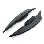 Fairing Winglets Side Siler Deflector Air Wing Kit Universal Pair Black