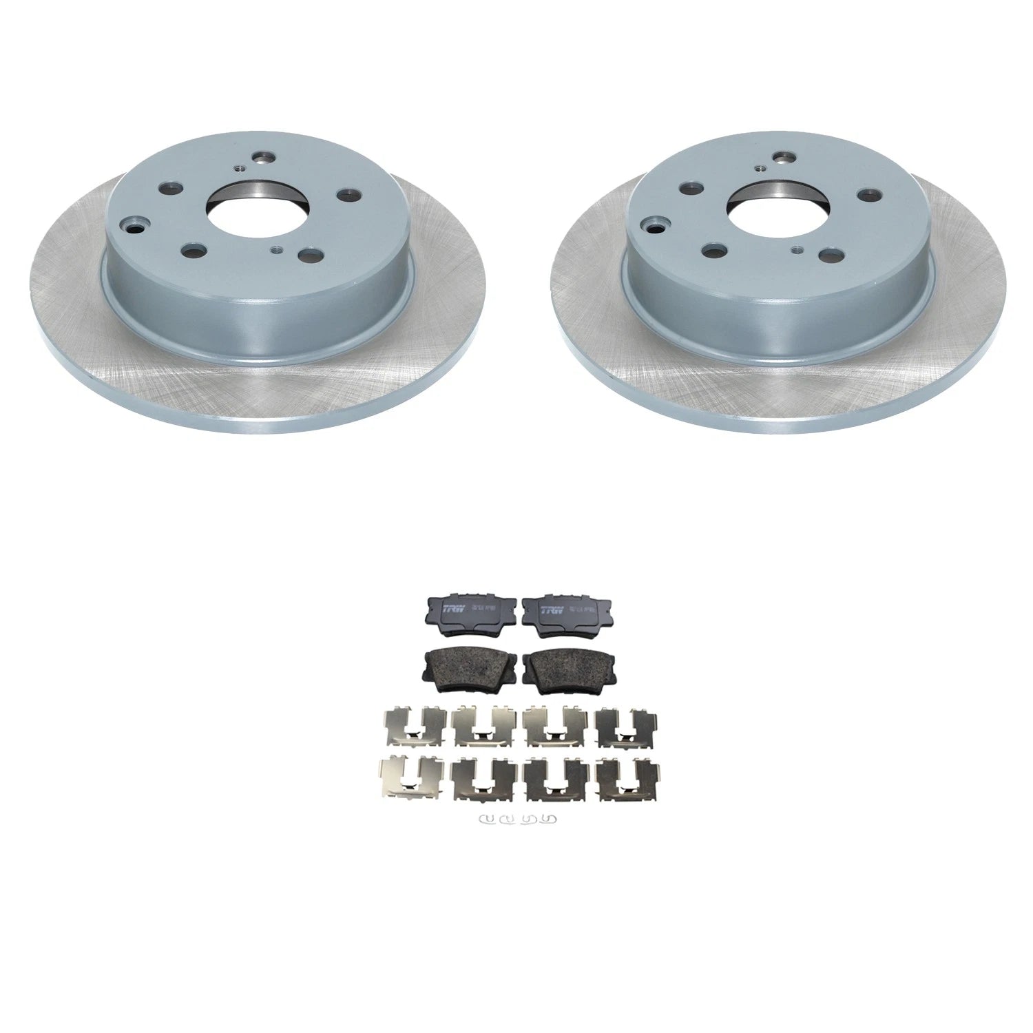 DuraGo Rear Rotors & TRW Pro Disc Brake Pads Kit for Lexus HS250h, RAV4 (2009–2012)