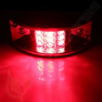 4X 5 Inch Red Side Signal Turn Indicator Light for Pickup Lorry Truck Van
