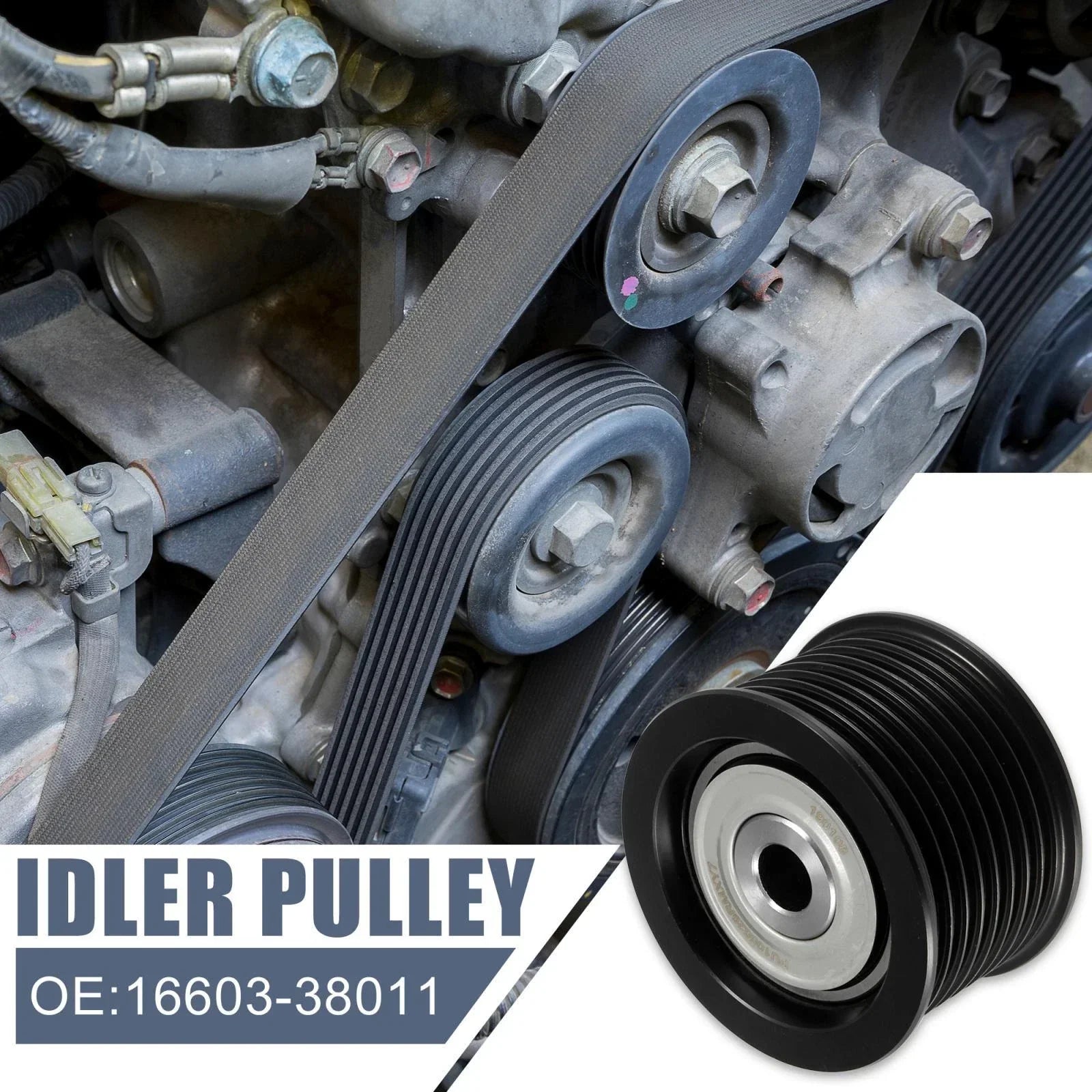 Drive Belt Idler Pulley for Toyota Tundra (2000-2023)