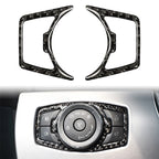 Carbon Fiber Headlight Switch Trim for Ford F150 (2014–up), Mustang, Explorer