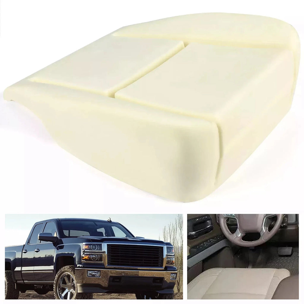 Front Driver Bottom Seat Foam Cushion for Chevy Silverado 1500 GMC Sierra (2007–2014)