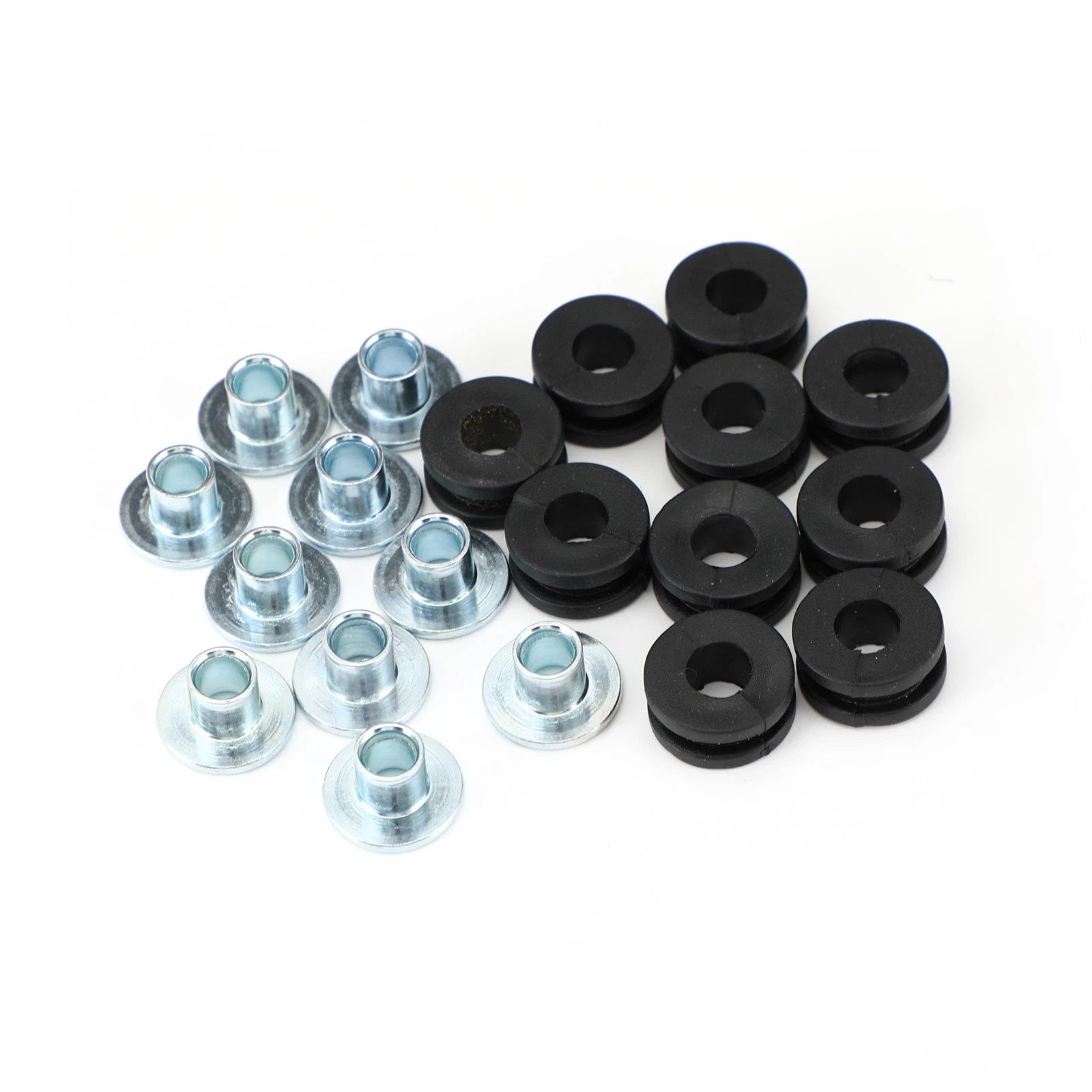 10Pcs M6 Side Panel Rubbers/Grommets Bolt Kit for Kawasaki