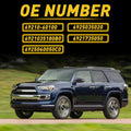 Set of 4 Door Handles for Toyota 4Runner (2010–2014) 69211-60090