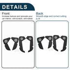 Set of 1 Car Door Leather Anti Kick Pad Sticker for Mercedes-Benz GLS (2017)