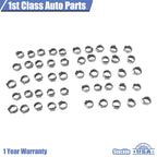 Set of 50 PEX Stainless Steel Ear Clamp Cinch Rings 1/2"