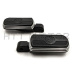 Skull Rubber Footpeg for Harley Davidson Softail Fat Boy FLFB, Fat Bob FXFB (2018–2023)