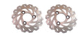 Set of 2 Front Brake Rotors for Suzuki 59211-45G00