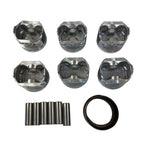 Set of 6 Pistons with Rings for Jeep 4.0L (1996–2006)