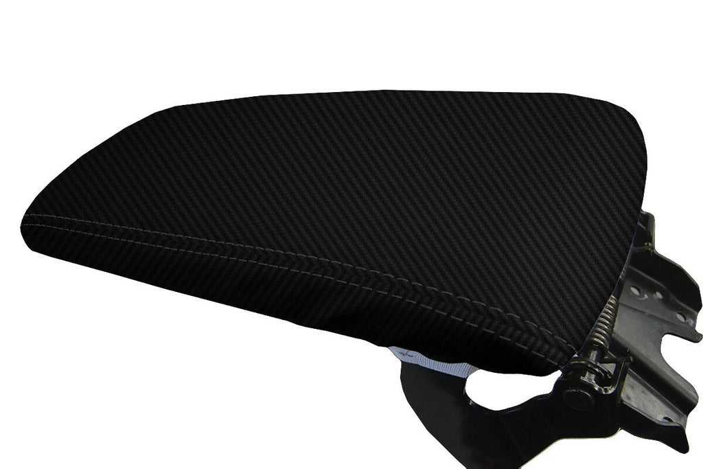 Console Lid Armrest Cover for Lexus ES350 (2013–2018) Carbon Fiber Black